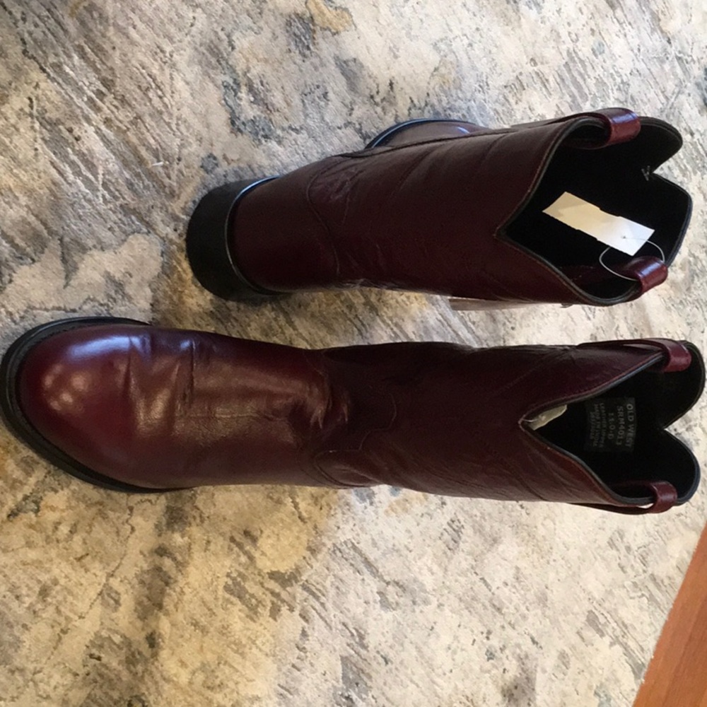 Leather Roper boots - Picture 2 of 2